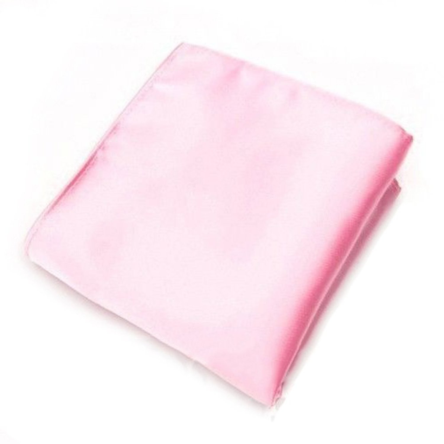Men's Fashion Solid Color Silk Satin Handkerchiefs Wedding Party Pocket Square Hankerchief